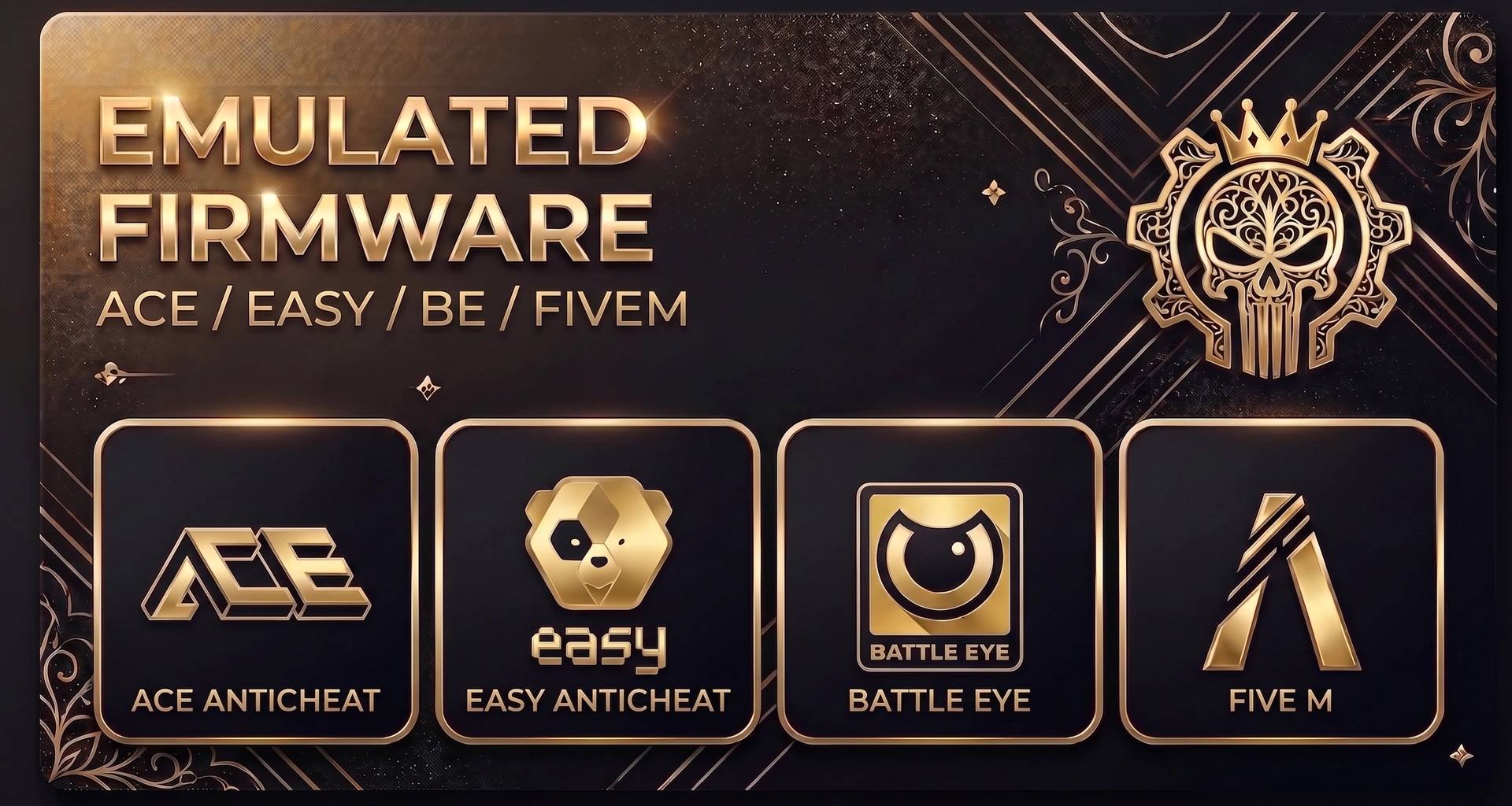 Firmware 1.1 custom ACE BE GOLD